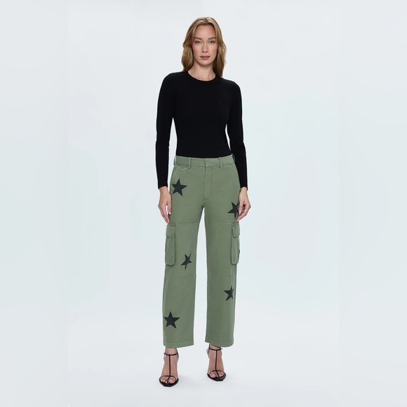 PISTOLA Addie High-Rise Cargo Pants Star NWOT - Picture 4 of 16